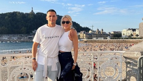 Καινούργιου: Αγκαλιά με τον σύντροφό της «στη βασίλισσα των Βάσκων»
