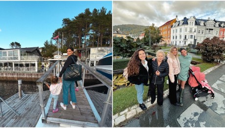 Μπόμπα: Νέες φωτογραφίες από το ταξίδι στη Νορβηγία με τις κόρες της