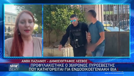 Λέσβος: Ο Πυροσβέστης Που Ξυλοκόπησε Τη Σύντροφό Του