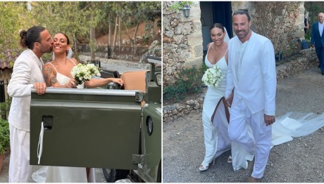 Γάμος Βαλαβάνη- Μόργκαν: Οι νέες φωτογραφίες και ο χορός του ζευγαριού