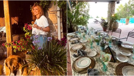 Ντενίση: Ο «παράδεισος» της στον Θεολόγο- Το σπίτι με τον κήπο & την πισίνα