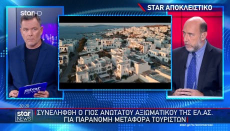 Πρόστιμο Σε Γιο Αξιωματούχου ΕΛΑΣ Για Παράνομη Δραστηριότητα