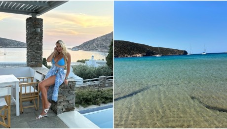 Κωνσταντίνα Σπυροπούλου: Το άλμπουμ των καλοκαιρινών διακοπών από το «νησί»