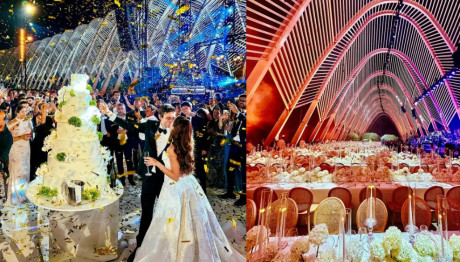 Η Μις Λίβανος Παντρεύτηκε Στην Ελλάδα - Η Δεξίωση Στο ΟΑΚΑ