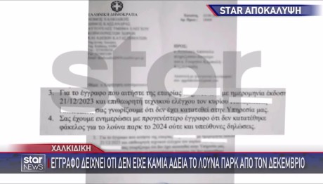 Χαλκιδική: Χωρίς Άδεια Το Λούνα Παρκ Που Σκοτώθηκε ο Γιάννης
