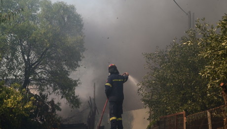 Φωτιά Τώρα Στη Ρόδο - Καίγεται Δασική Έκταση