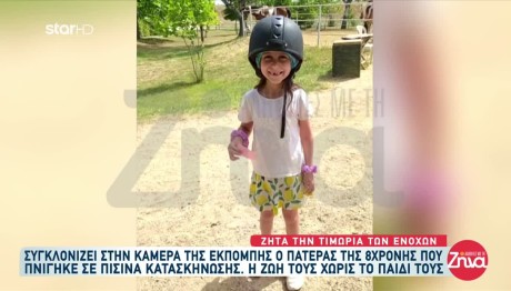 Πνιγμός 8χρονης: Την Περιμένουμε - Συγκλονίζει Ο Πατέρας