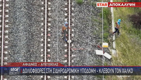 Λεηλασία γραμμών για χαλκό