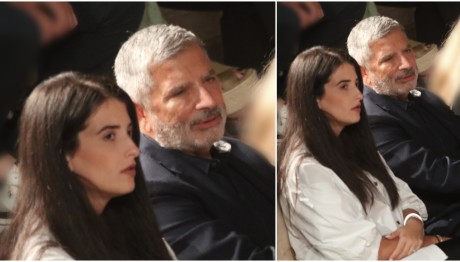 Πατούλης - Κοίλου: Πρώτη δημόσια εμφάνιση μετά την είδηση της εγκυμοσύνης