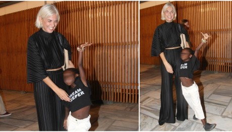 Χριστίνα Κοντοβά: Με την κόρη της, Αda, στο Ηρώδειο