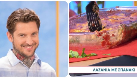 Συνταγή Για  νόστιμα λαζάνια με σπανάκι