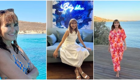 Μάρα Ζαχαρέα: Σαββατοκύριακο με boat trip στη Μύκονο