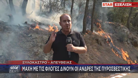 Φωτιά Ξυλόκαστρο