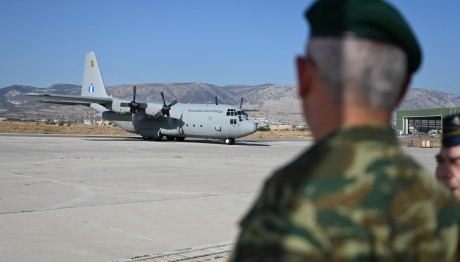 C- 130 επαναπατρισμός Ελλήνων Λιβάνου