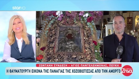 Η Εικόνα Της Παναγίας Της Χοζοβιώτισσας Στην Αθήνα