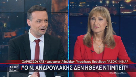 Χάρης Δούκας στο Star