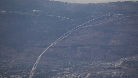 μπαράζ βλημάτων στο βόρειο Ισραήλ