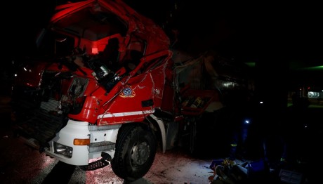 Δυστύχημα πυροσβεστικό Ασπρόπυργος
