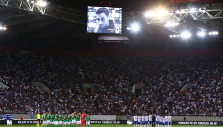 Τζορτζ Μπάλντοκ: Ρίγη συγκίνησης στο Καραϊσκάκη – Η Εθνική τον αποχαιρέτησε