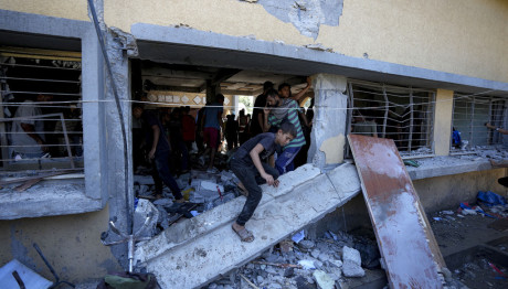 Λωρίδα της Γάζας ερείπια