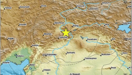 Σεισμός Τώρα Στην Τουρκία: Το Μέγεθος Και Το Επίκεντρο