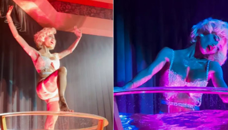 Παναγιώταρου: Το Σόου Ως Μέριλιν Μονρόε Σε Νυχτερινό Κέντρο