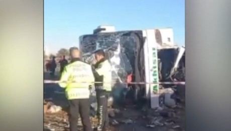 Τουρκία: Τροχαίο Δυστύχημα Με Τουριστικό Λεωφορείο
