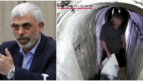 Βίντεο Με Τον Σινουάρ Σε Σήραγγες Της Γάζας Στις 6/10/2023