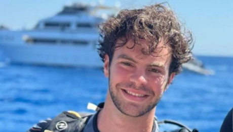 Άγγελος Λάτσιος: Έκανε κατάδυση στην Ερυθρά Θάλασσα