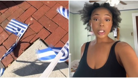 Μοντέλο Του OnlyFans Έσκιζε Ελληνικές Σημαίες Και Συνελήφθη