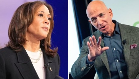 Τζεφ Μπέζος: Μπλόκο Στη Κάμαλα Χάρις Σε Washington Post