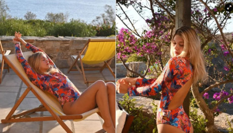 Ανδριολάτου: Ποζάρει Με Μαγιό Από Τις Διακοπές Της Στη Σύρο