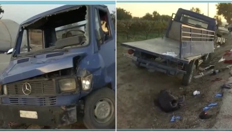 Τραγωδία στην Αχαΐα: Δύο νεκροί και εννέα τραυματίες από ανατροπή φορτηγού