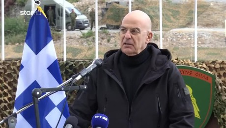 Δένδιας: Παρακολούθησε Την Άσκηση Στο Λιτόχωρο