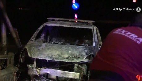 Κατεχάκη: ΙΧ Έπιασε Φωτιά Εν Κινήσει