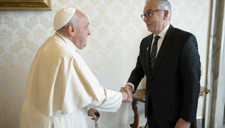 Θεόδωρος Ρουσόπουλος: Συνάντηση Με Τον Πάπα Φραγκίσκο