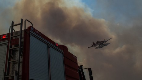 Φωτιά Ξέσπασε Στο Καπανδρίτη