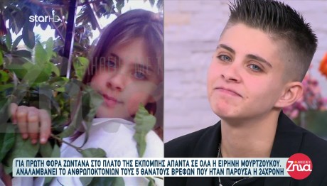 Ειρήνη Μουρτζούκου: Φωτογραφίες Από Την Παιδική Ηλικία