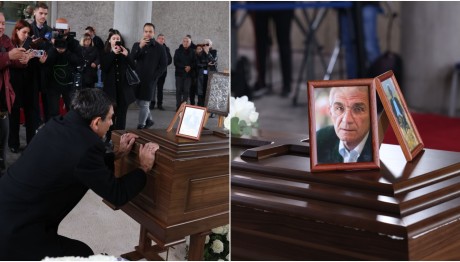 Η Θεσσαλονίκη αποχαιρετά τον Γιάννη Μπουτάρη- Η συγκίνηση του γιου του