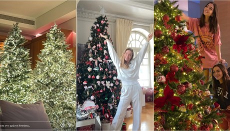 Χριστούγεννα 2024: Επώνυμοι Που Στόλισαν Ήδη Τα Σπίτια Τους