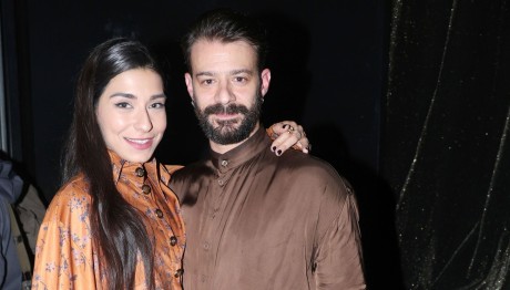 Κωνσταντίνος Γαβαλάς: Στο θέατρο για να απολαύσει τη σύζυγό του επί σκηνής