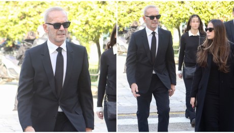 Πέτρος Κωστόπουλος - Κηδεία Αντώνη Λυμπέρη