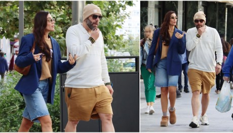 Ήβη Αδάμου - Μιχάλης Κουϊνέλης: H matchy matchy εμφάνιση του ζευγαριού