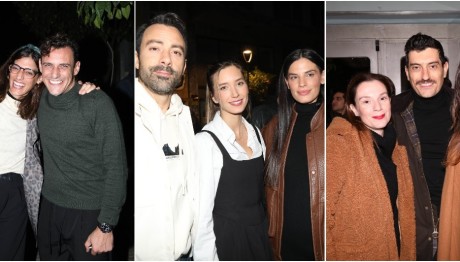 Χριστίνα Μπόμπα: Η στιλάτη εμφάνιση με καφέ oversized leather jacket