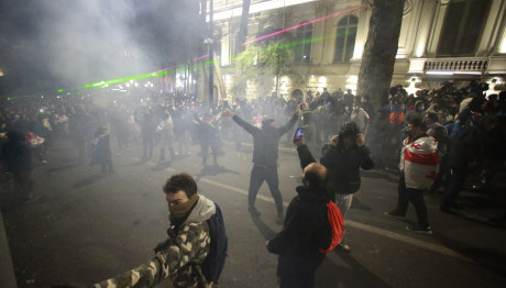 διαδηλώσεις στη Γεωργία