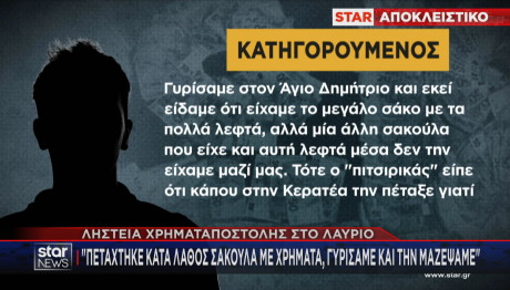 ληστεία στη χρηματαποστολή στο Λαύριο