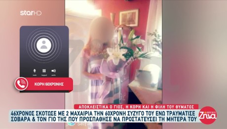 Γυναικοκτονία Στη Θεσσαλονίκη: Συγκινεί Η Κόρη Της 60χρονης