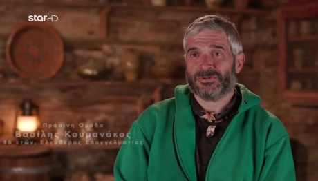 Φάρμα: Ο Διάλογος Του Βασίλη Με Το...Ξύλο!
