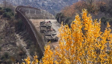 Ισραηλινός στρατός σύνορα με Συρία