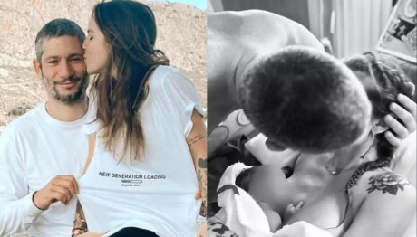 Εριέττα Κούρκουλου: Οι φωτογραφίες από το μαιευτήριο